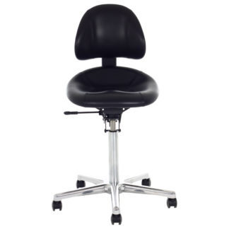 Support - Leather - Black