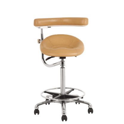 Taburett assistant - Leather - Natural